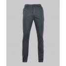 Light Grey Slim Leg Sateen Chino