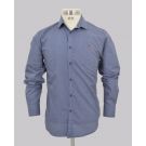 Rust Minimal Dot Regular Fit Printed Shirt