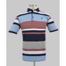 Rose Engineerd Regular Fit Stripe Golfer