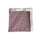 Large Peach/Blue Paisley Handkerchief