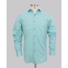 Aqua Tonal Regular Fit Check Shirt