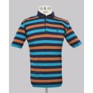 Deep Aqua/Hazel Rugger Stripe Regular Fit Golfer
