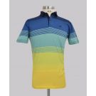 Kurt Geiger Ombre Slim Fit Stripe Golfer