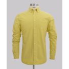 Kurt Geiger Signate Yellow Slim Fit Oxford Shirt