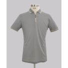 Kurt Geiger Grey Jacquard Slim Fit Golfer