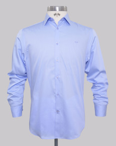 L.blue Regular Fit Core Shirt With Back Plea