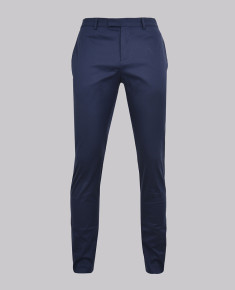 Navy Stretch Slim Leg Suit Trouser