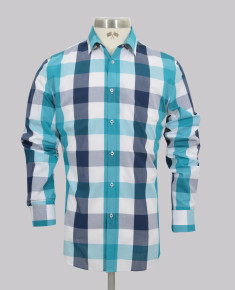 Kurt Geiger Reg Fit Bold Check Shirt