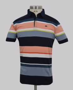 Broad Stripe Slim Fit Golfer
