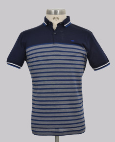 Oxford Stripe Slim Fit Golfer