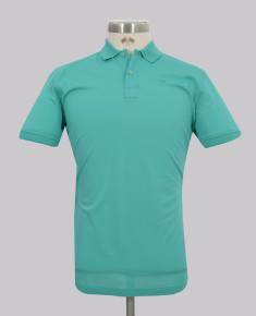 Kurt Geiger Turquoise One Up Slim Fit Pique