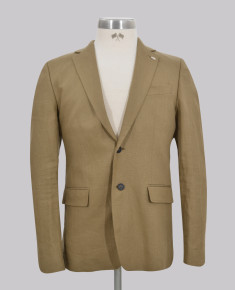 Slim Fit Linen Blazer
