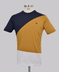 Kurt Geiger Cross Colourblock Crew Tshirt