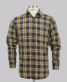 Kurt Geiger Herringbone Reg Fit Check Shirt