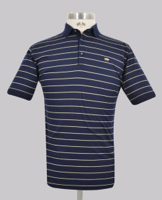 Kurt Geiger Classic Yellow Reg Fit Stripe Golfer