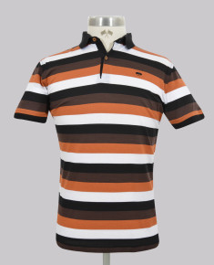 Kurt Geiger Slim Fit Rugger Stripe Golfer