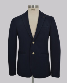 Kurt Geiger Pique Knit Slim Fit Blazer