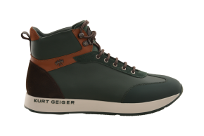 Kurt Geiger Branded Outsole Velcro High-top Sneaker