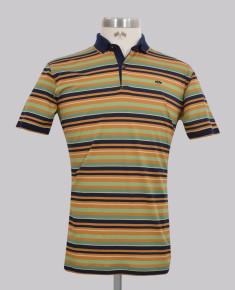 Kurt Geiger Slim Fit Striped Golfer