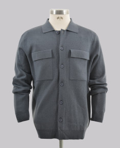 Kurt Geiger Blue Cardigan Knitwear With Pockets