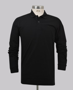 Kurt Geiger Signate Black L/s Slim Fit Golfer