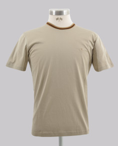 Kurt Geiger Beige Design Crew Tshirt