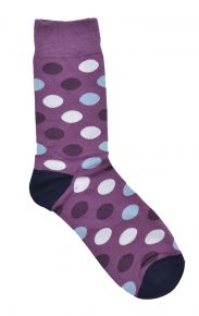 Purple Bubble Socks