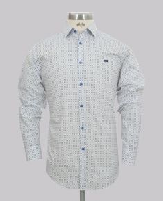 Blue Circle Regular Fit Printed Shirt