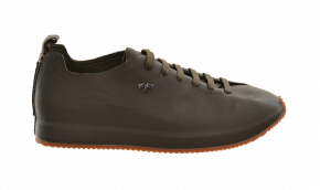 Eskimo Lace-up Snea, Dark Olive, Size 39