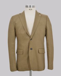 Slim Fit Linen Blazer
