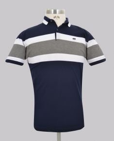 Kurt Geiger Slim Fit Stripe Pique