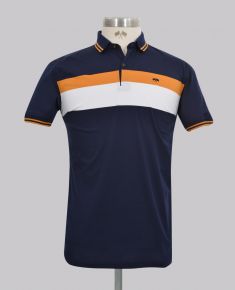 Kurt Geiger Panel Stripe Slim Fit Golfer