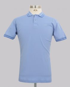Kurt Geiger Periwinkel Plain Slim Fit Pique