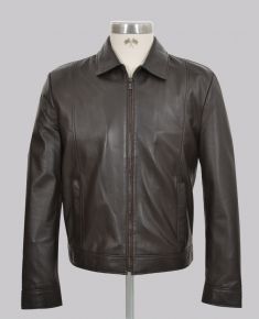 Kurt Geiger Reg Fit Leather Jacket