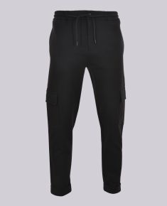 Kurt Geiger Black Cargo Jogger Trouser