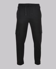Kurt Geiger Black Cargo Jogger Trouser