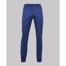 Blue Stretch Slim Leg Suit Trouser