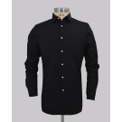 Core Black Contrast Slim Fit Shirt