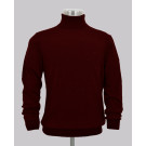 Plum Roll Neck Collar Knitwear