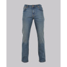 Light Indigo Contrast Straight Leg Denim