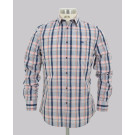 Pink Bold Slim Fit Check Shirt