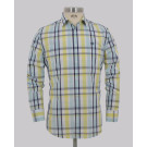 Citrus/Mint Check Slim Fit Shirt