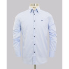 Light Blue Fine Dobby Slim Fit Shirt