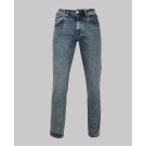 Kurt Geiger Mid Indigo Navy Detail Straight Denim