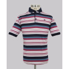Kurt Geiger Raspberry/blue Stripe Reg Fit Golfer
