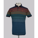Ombre Fine Stripe Slim Golfer