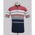 Kurt Geiger Variegated Reg Fit Striped Golfer