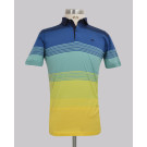 Kurt Geiger Ombre Slim Fit Stripe Golfer