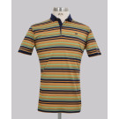 Kurt Geiger Slim Fit Striped Golfer