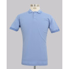 Kurt Geiger Periwinkel Plain Slim Fit Pique